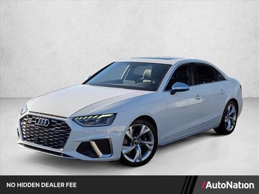 Ibis White 2022 Audi S4 Premium TFSI quattro Tiptronic