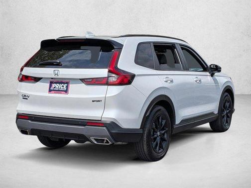 Platinum White Pearl 2026 Honda CR-V Hybrid Sport-L FWD