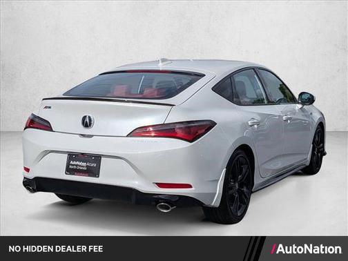 Platinum White Pearl 2026 Acura Integra FWD A-Spec