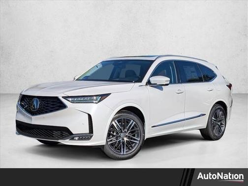 Platinum White Pearl 2026 Acura MDX Advance Package