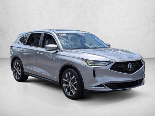 Lunar Silver Metallic 2023 Acura MDX Technology Package