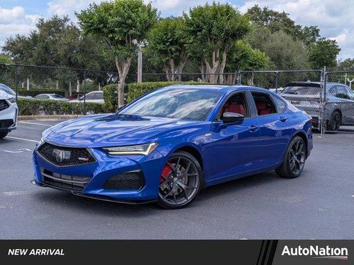 Apex Blue Pearl 2023 Acura TLX Type S