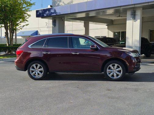 Dark Cherry Pearl 2014 Acura MDX 3.5L