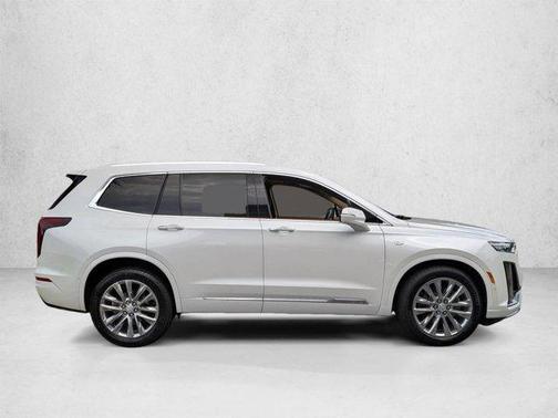 Crystal White Tric 2023 Cadillac XT6 Premium Luxury AWD