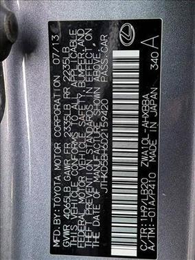 2013 Lexus CT 200h Hybrid