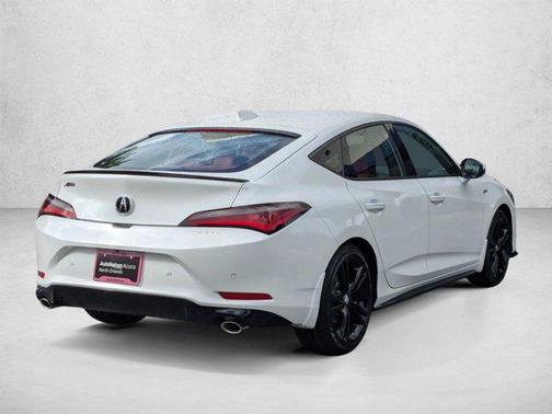 Platinum White Pearl 2026 Acura Integra w/A-Spec Technology Package
