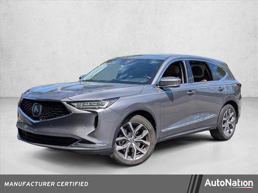 Liquid Carbon Metallic 2023 Acura MDX Technology Package