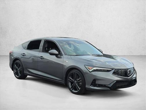 Liquid Carbon Metallic 2024 Acura Integra A-SPEC