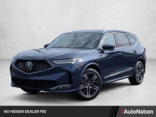 Canyon River Blue Metallic 2026 Acura MDX Advance Package