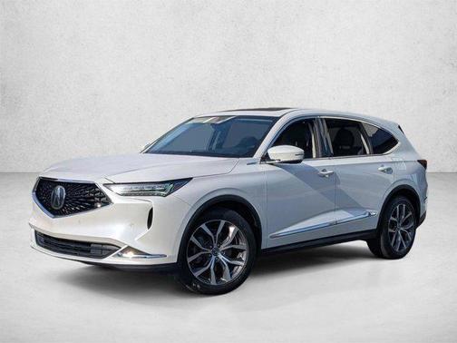 Platinum White Pearl 2023 Acura MDX Technology Package