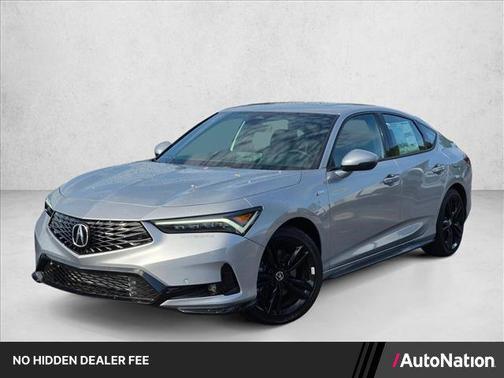 Solar Silver Metallic 2026 Acura Integra FWD A-Spec with Technology