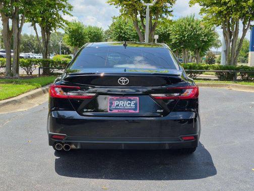Midnight Black Metallic 2025 Toyota Camry SE