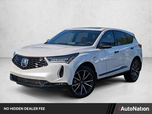 Platinum White Pearl 2026 Acura RDX A-Spec Advance Package