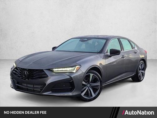 Liquid Carbon Metallic 2025 Acura TLX Technology