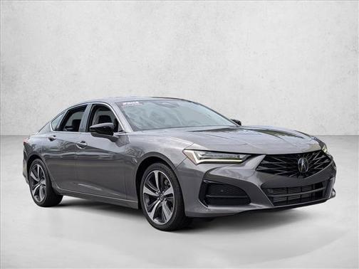 Liquid Carbon Metallic 2025 Acura TLX Technology
