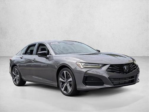 Liquid Carbon Metallic 2025 Acura TLX Technology