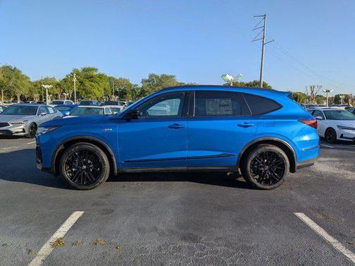 Double Apex Blue Pearl 2026 Acura MDX A-SPEC Advance Package