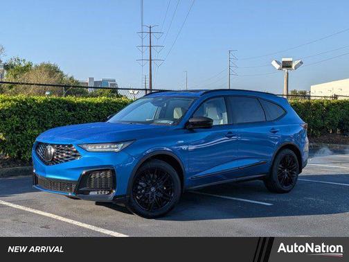 Double Apex Blue Pearl 2026 Acura MDX A-SPEC Advance Package