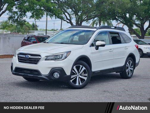 Crystal White Pearl 2019 Subaru Outback 3.6R Limited