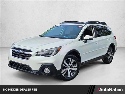Crystal White Pearl 2019 Subaru Outback 3.6R Limited