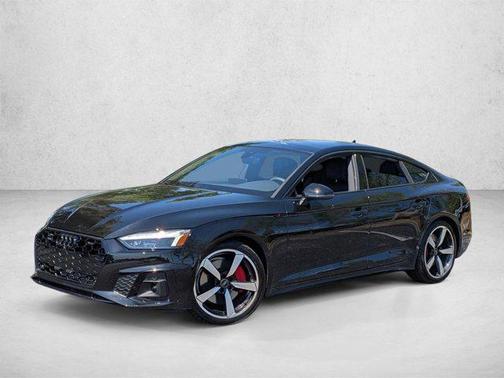Mythos Black Metallic 2023 Audi A5 Sportback 45 S Line Premium Plus
