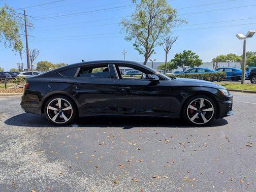 Mythos Black Metallic 2023 Audi A5 Sportback 45 S Line Premium Plus