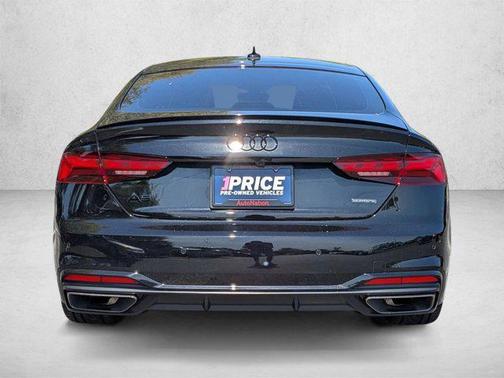 Mythos Black Metallic 2023 Audi A5 Sportback 45 S Line Premium Plus