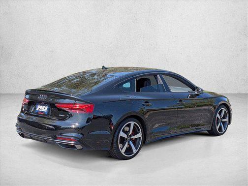 Mythos Black Metallic 2023 Audi A5 Sportback 45 S Line Premium Plus