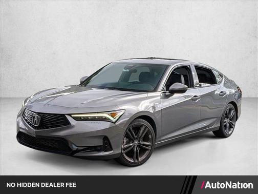 Liquid Carbon Metallic 2024 Acura Integra A-SPEC
