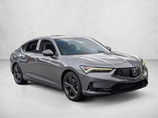 Liquid Carbon Metallic 2024 Acura Integra A-SPEC