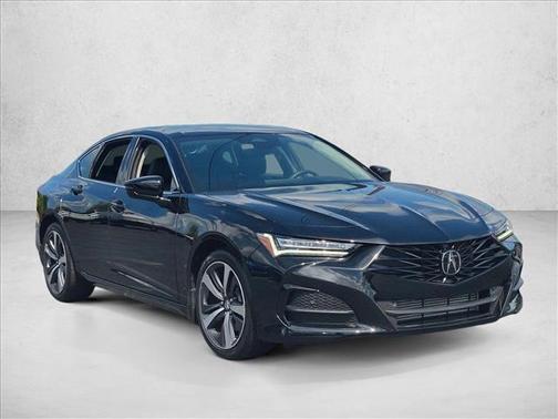 Majestic Black Pearl 2024 Acura TLX Technology