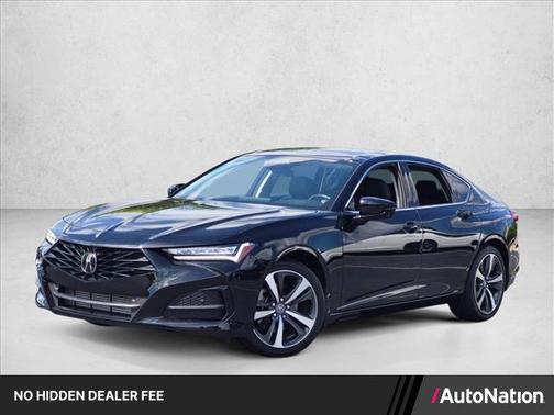 Majestic Black Pearl 2024 Acura TLX Technology