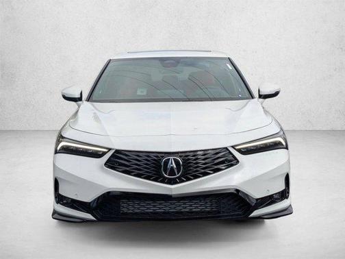 Platinum White Pearl 2026 Acura Integra w/A-Spec Technology Package