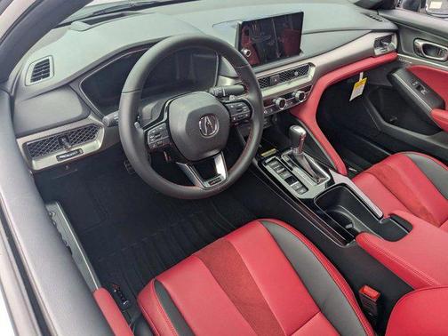 Platinum White Pearl 2026 Acura Integra w/A-Spec Technology Package
