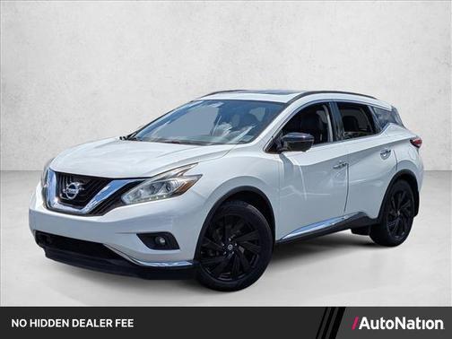 Pearl White 2017 Nissan Murano Platinum