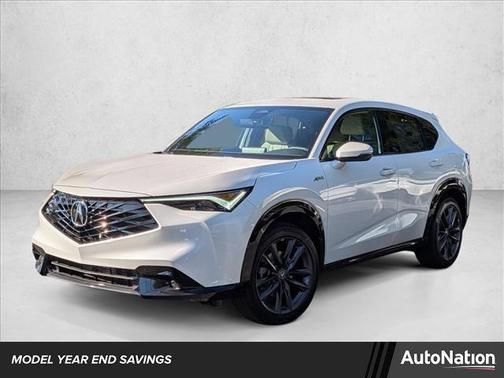 Platinum White Pearl 2025 Acura ADX A-Spec SUV