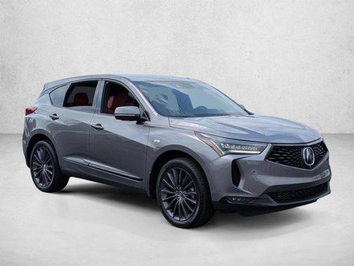 Liquid Carbon Metallic 2024 Acura RDX A-Spec Advance Package