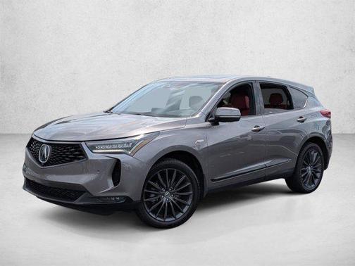 Liquid Carbon Metallic 2024 Acura RDX A-Spec Advance Package