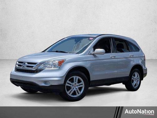 Alabaster Silver Metallic 2011 Honda CR-V EX-L