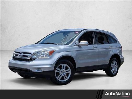 Alabaster Silver Metallic 2011 Honda CR-V EX-L