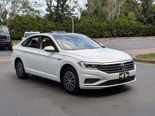 Pure White 2019 Volkswagen Jetta 1.4T SEL