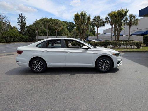 Pure White 2019 Volkswagen Jetta 1.4T SEL