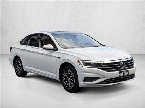 Pure White 2019 Volkswagen Jetta 1.4T SEL