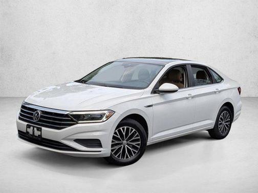 Pure White 2019 Volkswagen Jetta 1.4T SEL