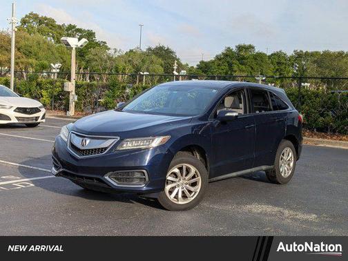 Fathom Blue Pearl 2018 Acura RDX Technology Package