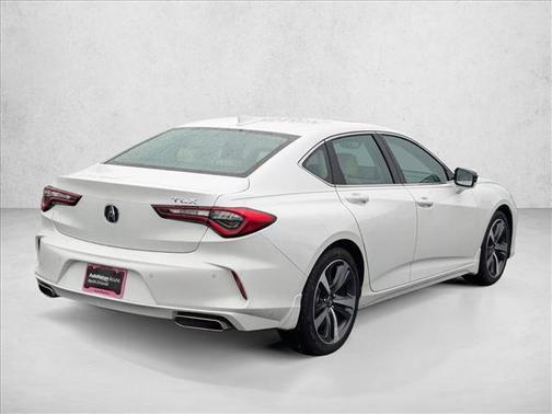Platinum White Pearl 2025 Acura TLX Technology
