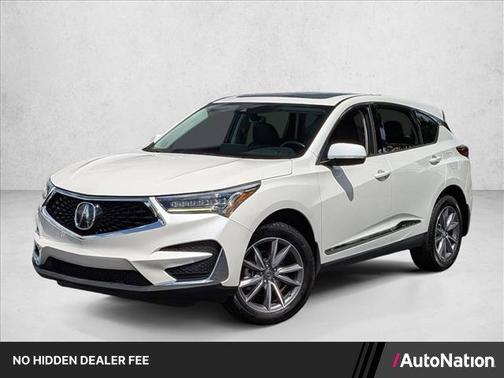 Platinum White Pearl 2020 Acura RDX Technology Package