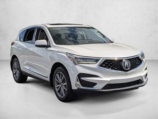 Platinum White Pearl 2020 Acura RDX Technology Package