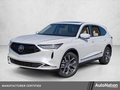 Platinum White Pearl 2024 Acura MDX Technology Package