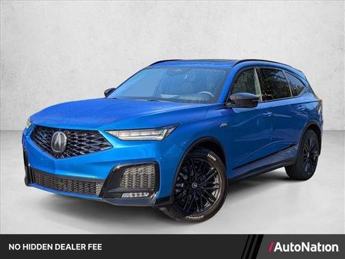 Double Apex Blue Pearl 2026 Acura MDX A-SPEC Advance Package